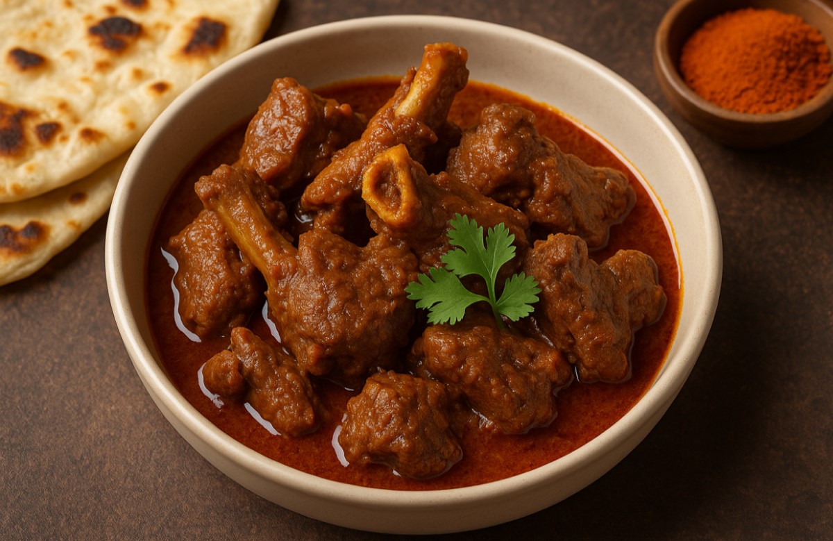 Goat Rogan Josh Recipe – A Royal Kashmiri Delight at Dusmesh Indian Restaurant, Cincinnati