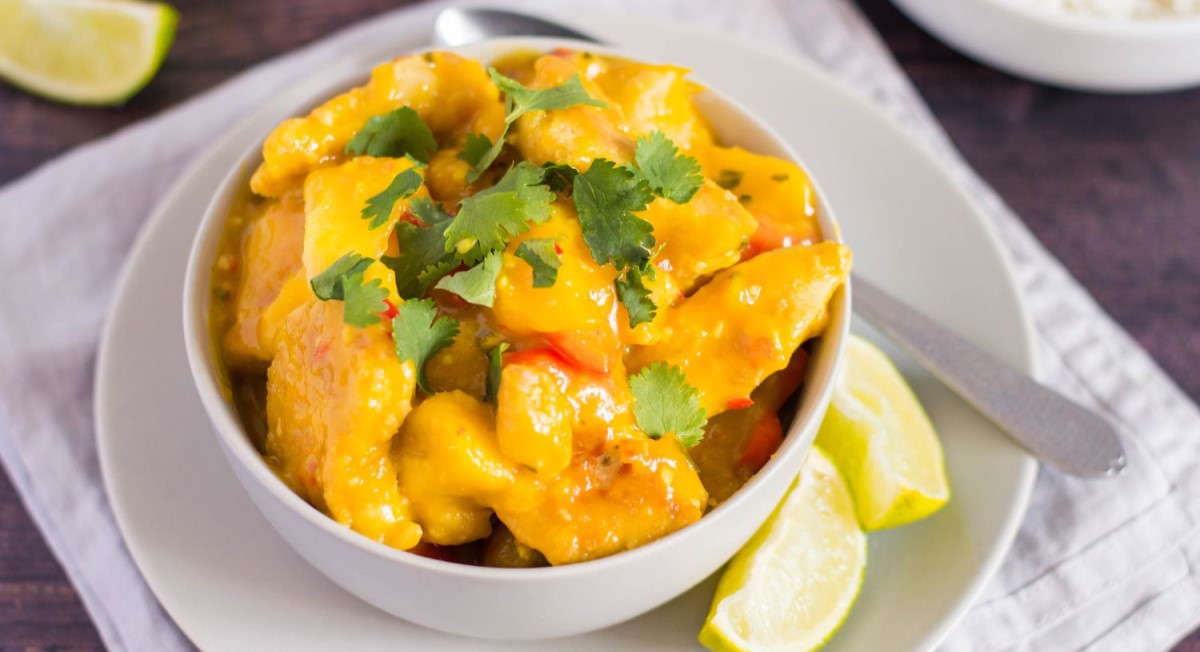 Chicken Mango Recipe – Boneless Chicken in Mango Curry